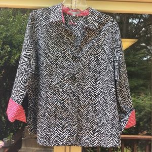 Foxcroft wrinkle free button down 16